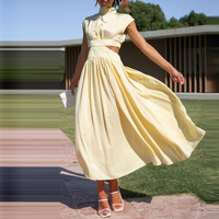 Lydia | Elegantes Cocktailkleid – Gelb