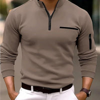 ROBIN - LANGARM-POLOSHIRT – Braun