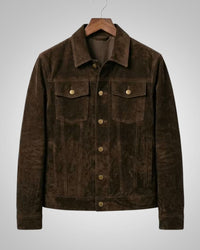 Noah | Herren Aufgesetzte Brusttaschen Feldjacke – Braun