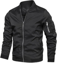 Heidi-Mode | Metallic-Bomberjacke – Schwarz