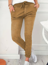 Rhea™ Relaxed-Hose – Khaki