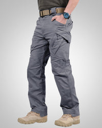 Steven | Herren Taktische Cargo Outdoor Wanderhose – Grau
