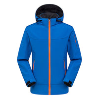 BERTIN -  WASSERDICHTE JACKE – Saphirblau