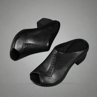 Thirza | Bequeme Sandalen aus Premiumleder für den Alltag – Schwarz