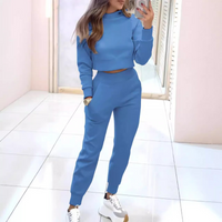 Heidi-Mode | Stylisches Lounge-Set – Blau