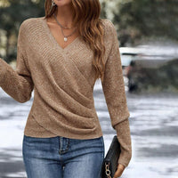 GESINE - WICKEL-PULLOVER AUS STRICK – Beige