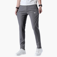 Stretch Golfhose für Herren – Schlankes Design für Sport & Stil – Dunkelgrau