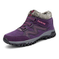Reithania | Orthopädische Winterschuhe für optimalen Halt und Komfort – Violett