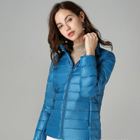 Lizzy | Ultraleichte Daunenjacke – Himmelblau