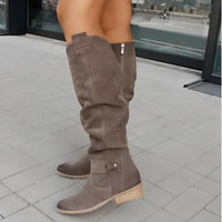Cailin | Elegante Hohe Stiefel – BRAUN