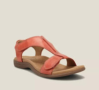 Charlotte | Elegante orthopädische Sandale für Damen – Rot