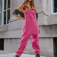 Elke - Bequemer Jumpsuit – Rosa