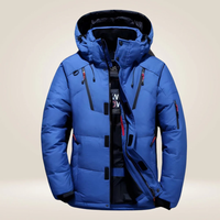 Wind- und wetterbeständige Daunenjacke - GARETT – Blau