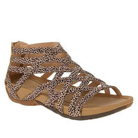 Komfortable Damen Sandalen mit Ergonomischer Fußstützung – Leo-Muster