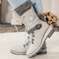 SnowClassic | Orthopädische Winterstiefel - schmerzlindernd & wärmend – Grau