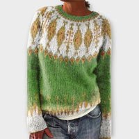 Devyn - Lässiger & kuscheliger Pullover – Grün