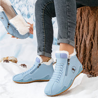 Annegret™ | Elegante Winterstiefeletten mit Wohlfühlkomfort – Blau