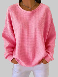 Camille | Leichter Sommerpullover – Rosa