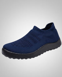 Jürgen | Herren Bequeme Slip-On Sneaker – Blau