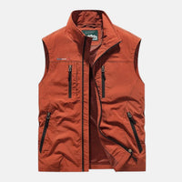 Jasper™ | Atmungsaktives Cargo-Westen mit mehreren Taschen – Rot