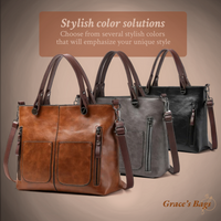 Elegante und zeitlose Schultertasche | Mayas zeitlose Eleganz – Schwarz