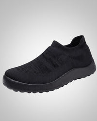 Jürgen | Herren Bequeme Slip-On Sneaker – Schwarz