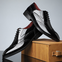 Shimon – Oxford-Schuhe Aus Leder – Schwarz