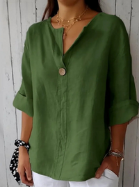 Nona – Die Perfekte Bluse für Jeden Tag – Grün