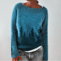 Künstlerischer Pullover – Mehr Komfort und Selbstbewusstsein – Blau