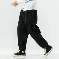 Kazuki | Bequeme Winterhose – Tiefschwarz