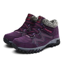 Yierellea | Thermische Winterschuhe für Frauen – Lila