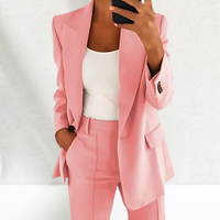 Teresa™ Elegantes Damenanzug-Set (2-teilig) – Rosa