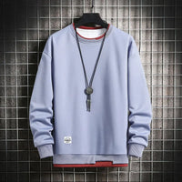 JAKOB - DOPPELSCHICHTIGER PULLOVER – Lila