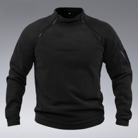 Reef™ | Taktischer Fleece-Pullover – Schwarz
