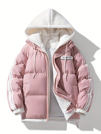 Warm | Thermojacke mit Isolierung für den Winter – Rosa