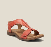 ELISABETH - ORTHOFLEX LEDERSANDALE – Orange