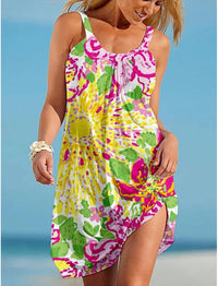 Jessica | Stylisches Sommerkleid – Gelb