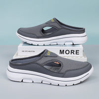 FlexiFit - Offene orthopädische Schuhe – Grau