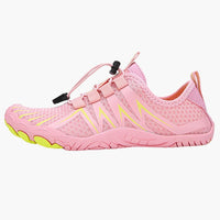 Unisex Barfuß schuhe mit elastischem Verschluss für Outdoor-Aktivitäten – Rosa