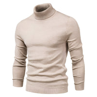 Harvey - Eleganter Rollkragenpullover – Khaki