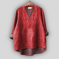 Petra - Casual Shirts – Rot