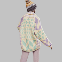Laura | Zeitloser Damencardigan in soften Materialien – Lavendel