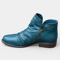 Karin™ | Bequeme orthopädische Stiefel – Blau