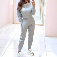 Heidi-Mode | Stylisches Lounge-Set – Hellgrau (Fast ausverkauft)
