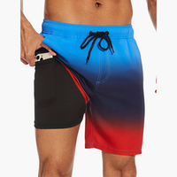 Sommer Shorts mit Kordelzug - Herrenmode für heiße Tage – Blau 6