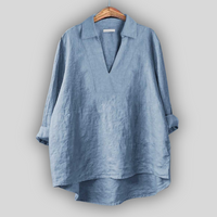 Friederike - Casual Shirts – Blau