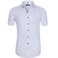 Gerlon | Herren Arbeits Polo Hemd | Kurzarm – Weiß