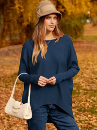 Maya - Strickpullover – Blau