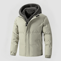 MAXIMILIAN - POLARJACKE MIT KAPUZE – Beige