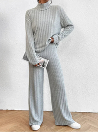Eyvella | 2-teiliges Set – Stil und Komfort vereint – Graue Farbe